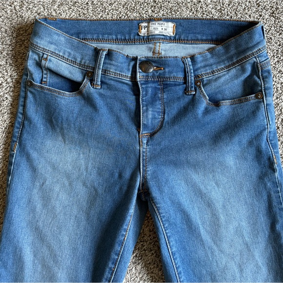 FREE PEOPLE Low Rise Skinny Jean - Picture 3 of 9